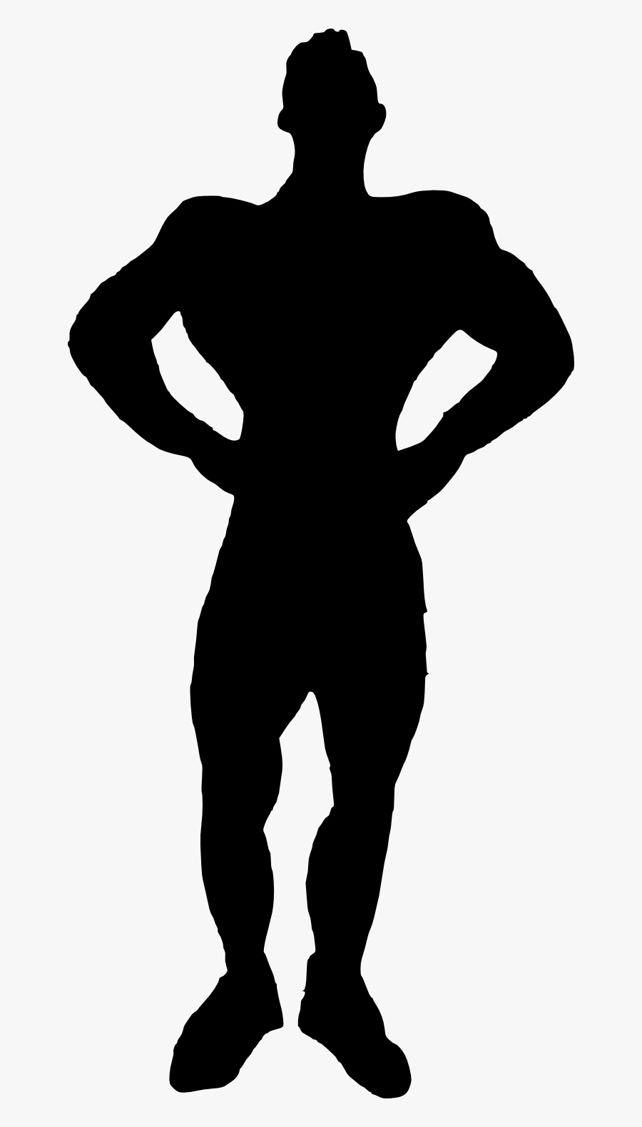 Silhouette Muscle Computer Icons Clip Art - Portable Network Graphics, Transparent Clipart