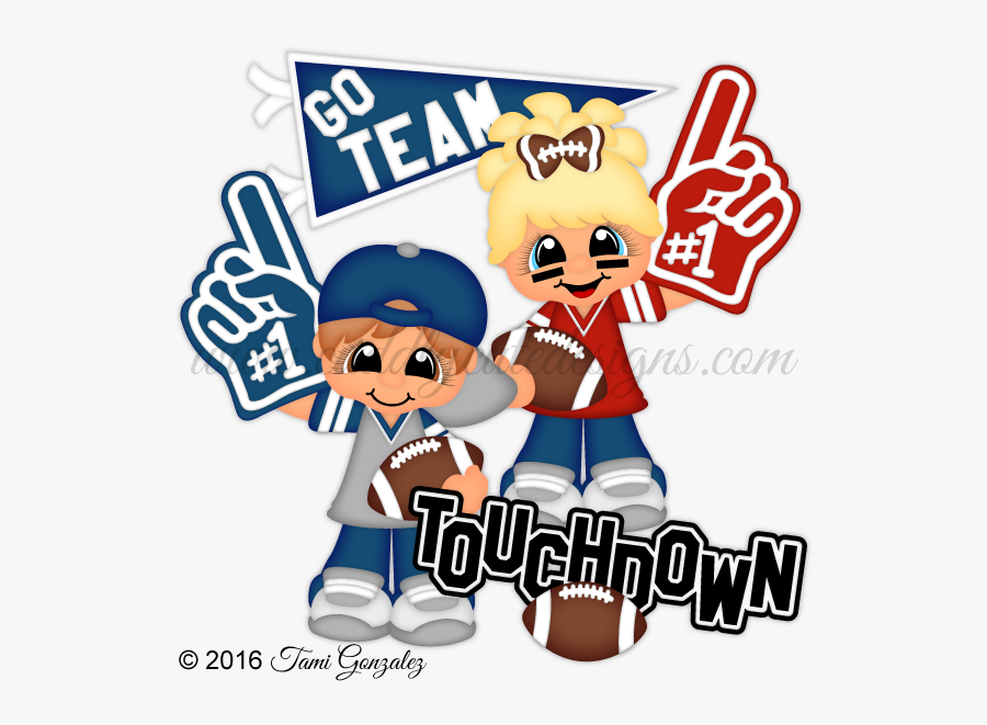Football Fan Clip Art, Transparent Clipart