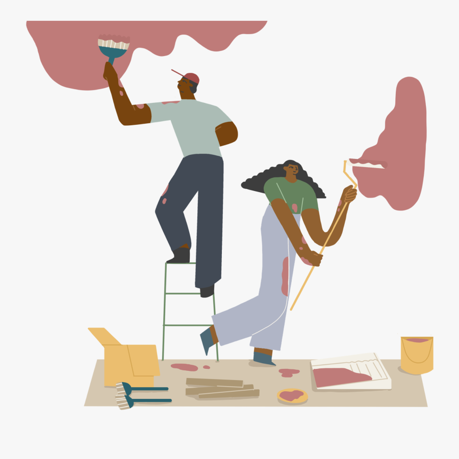 Painting A Calculator, Transparent Clipart