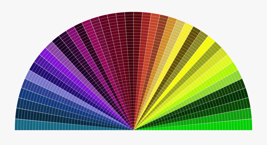 Transparent Half Circle Png - Mosaic In A Semicircle, Transparent Clipart