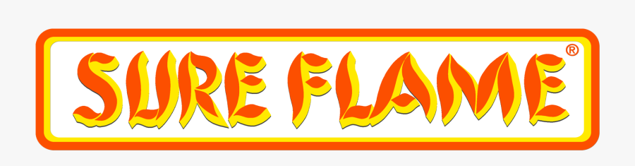 Sure Flame Logo, Transparent Clipart