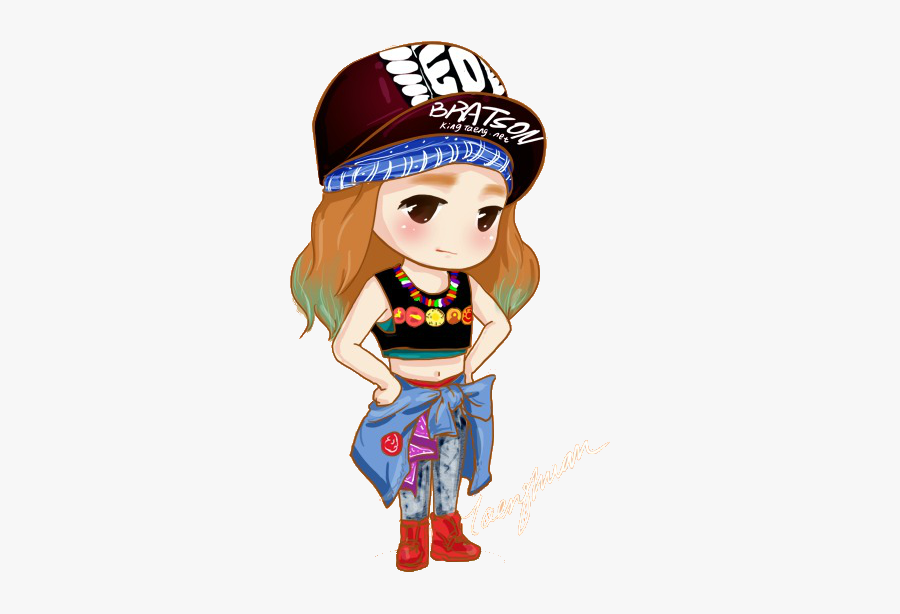 Fan Art Png - Kim Taeyeon Chibi Png, Transparent Clipart