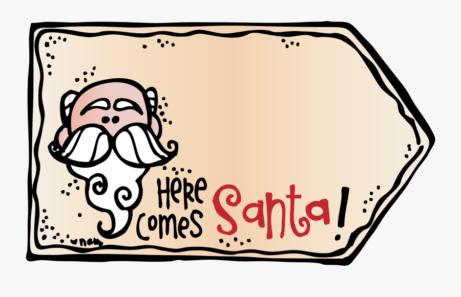 Melonheadz Christmas Tag, Transparent Clipart