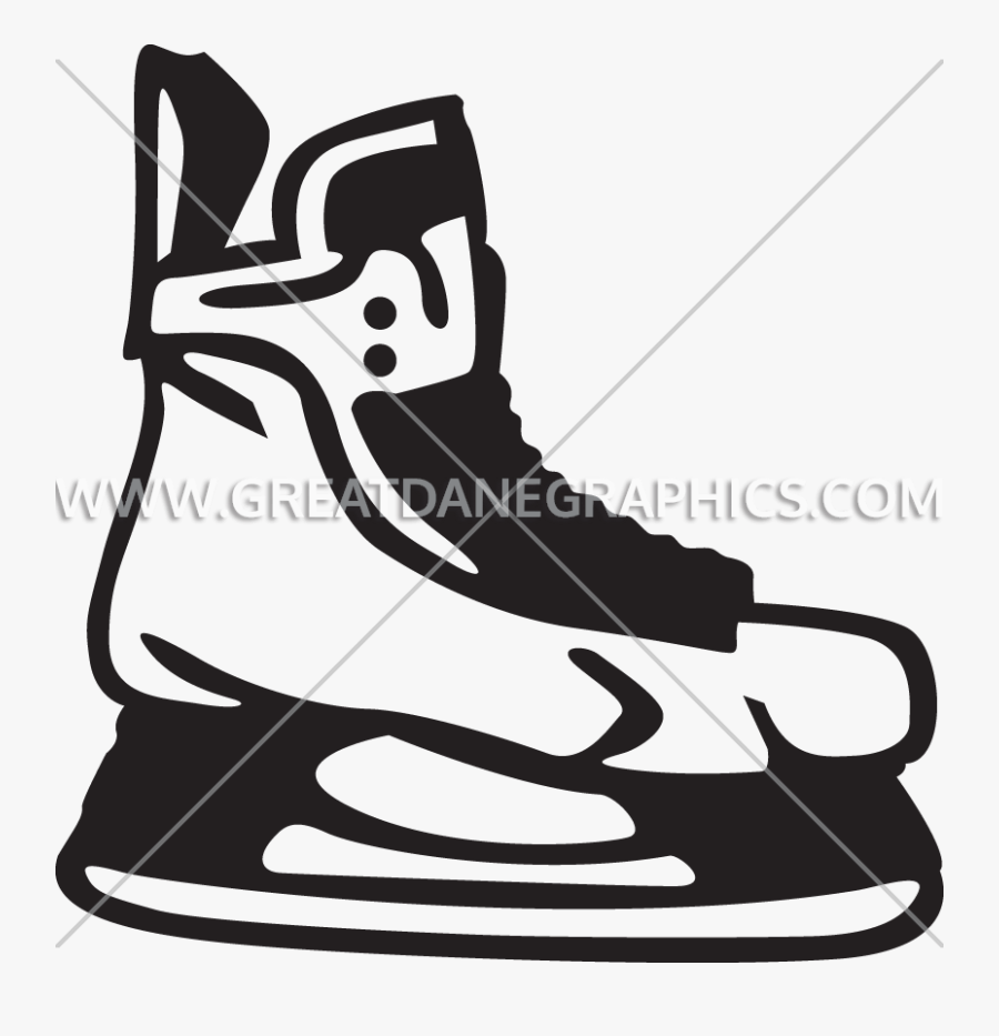 Transparent Skates Clipart - Hockey Skate Clipart, Transparent Clipart