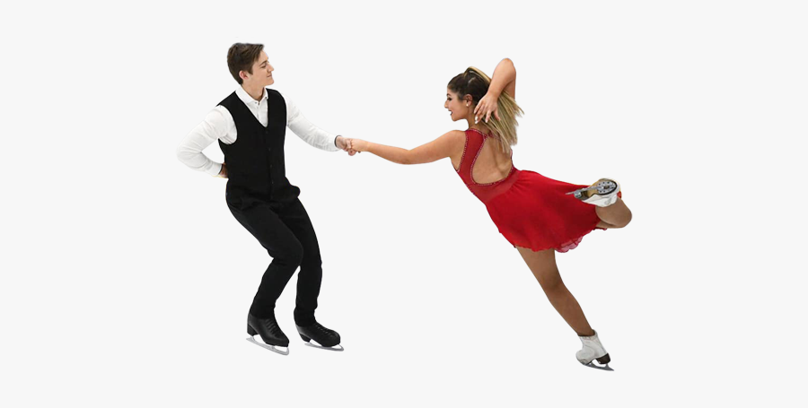 Figure Skating Spins, Transparent Clipart