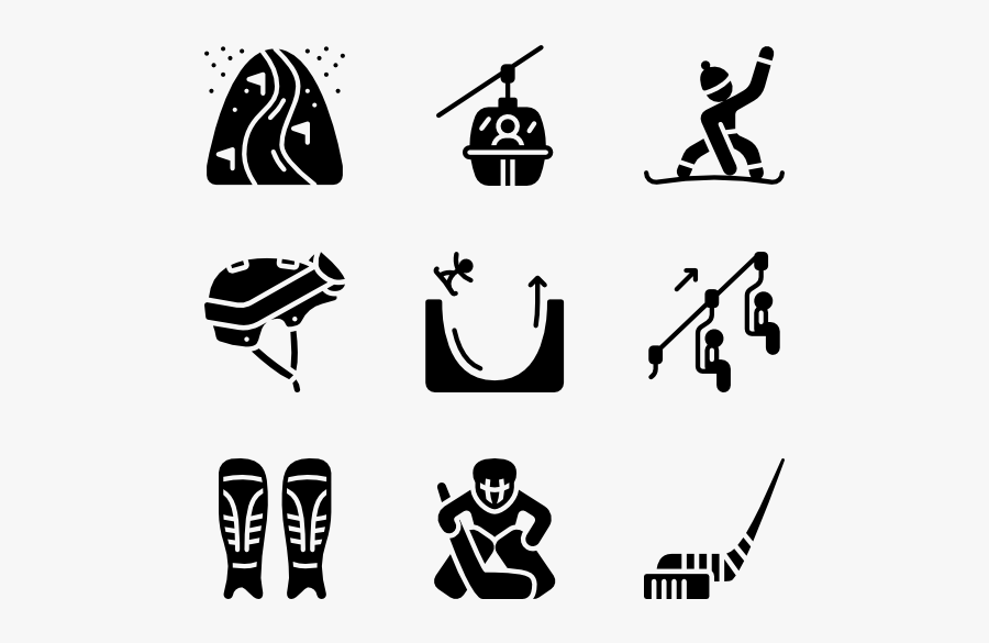 Winter Sports - Consumer Icon, Transparent Clipart