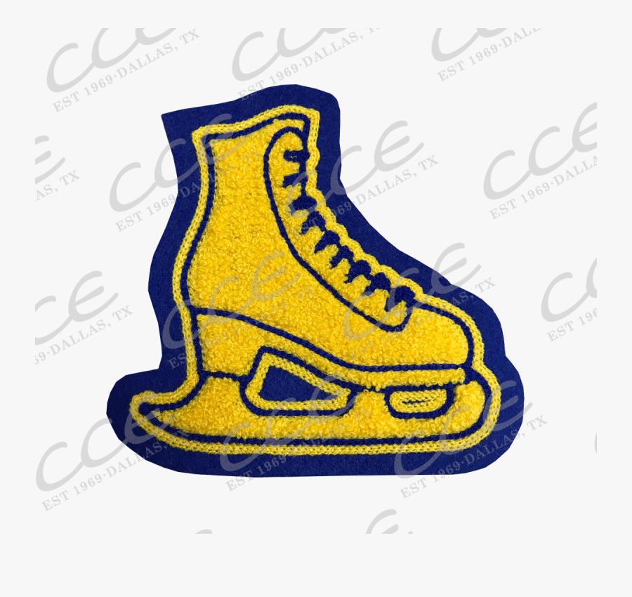 Ice Skating Sleeve Patch, Transparent Clipart