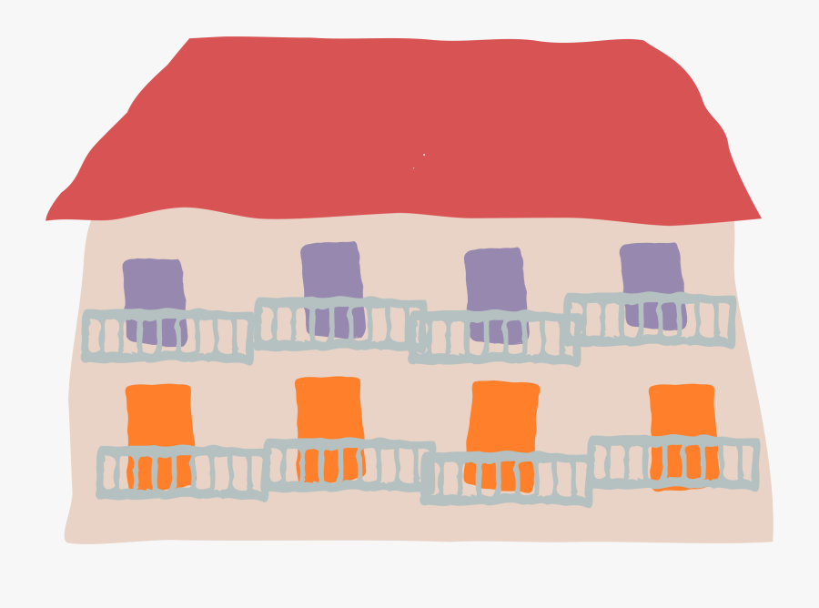 Crooked Hotel Clip Arts, Transparent Clipart