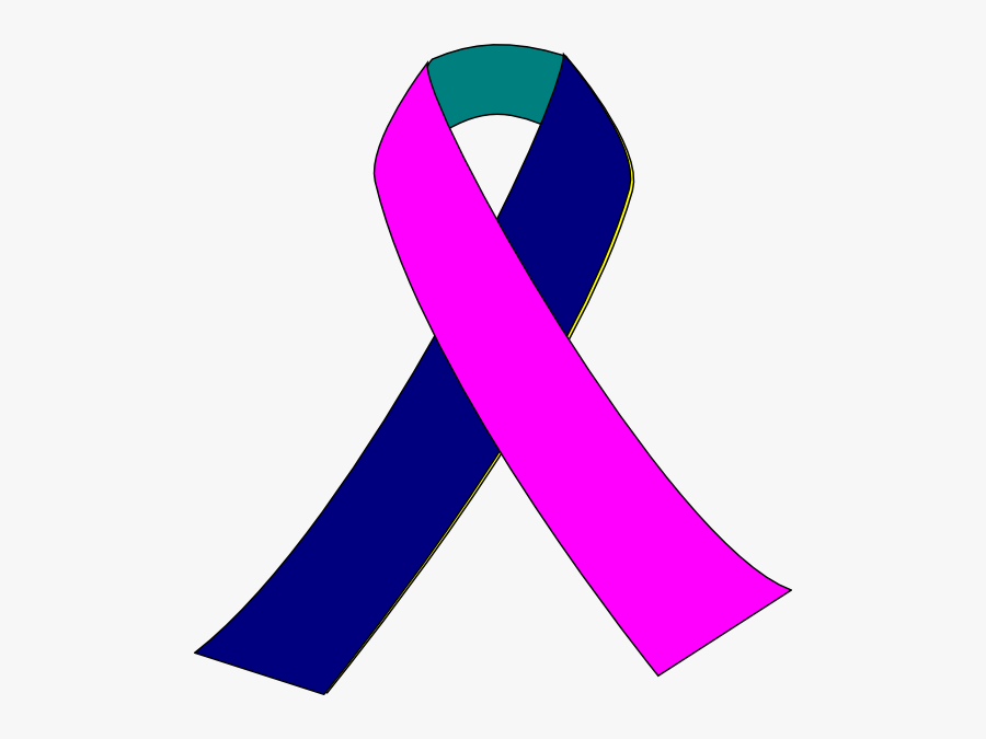 Purple Cancer Ribbon Png Clipart , Png Download - Men's Health Mont...
