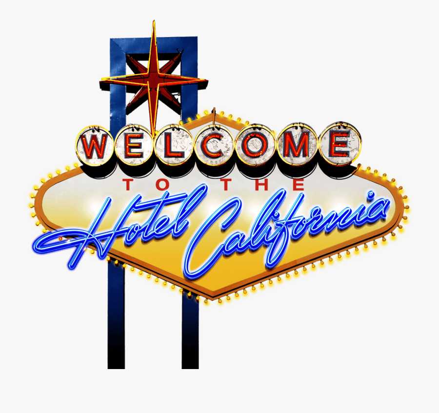 Welcome To Las Vegas Sign, Transparent Clipart
