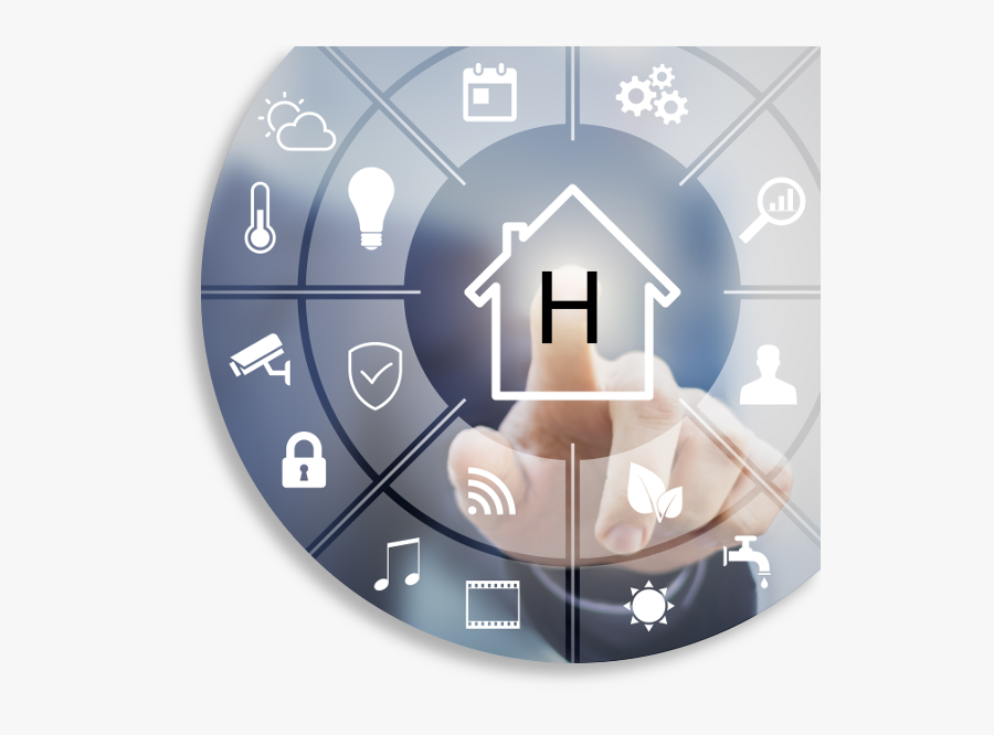 Smart Hotel Room Icon, Transparent Clipart