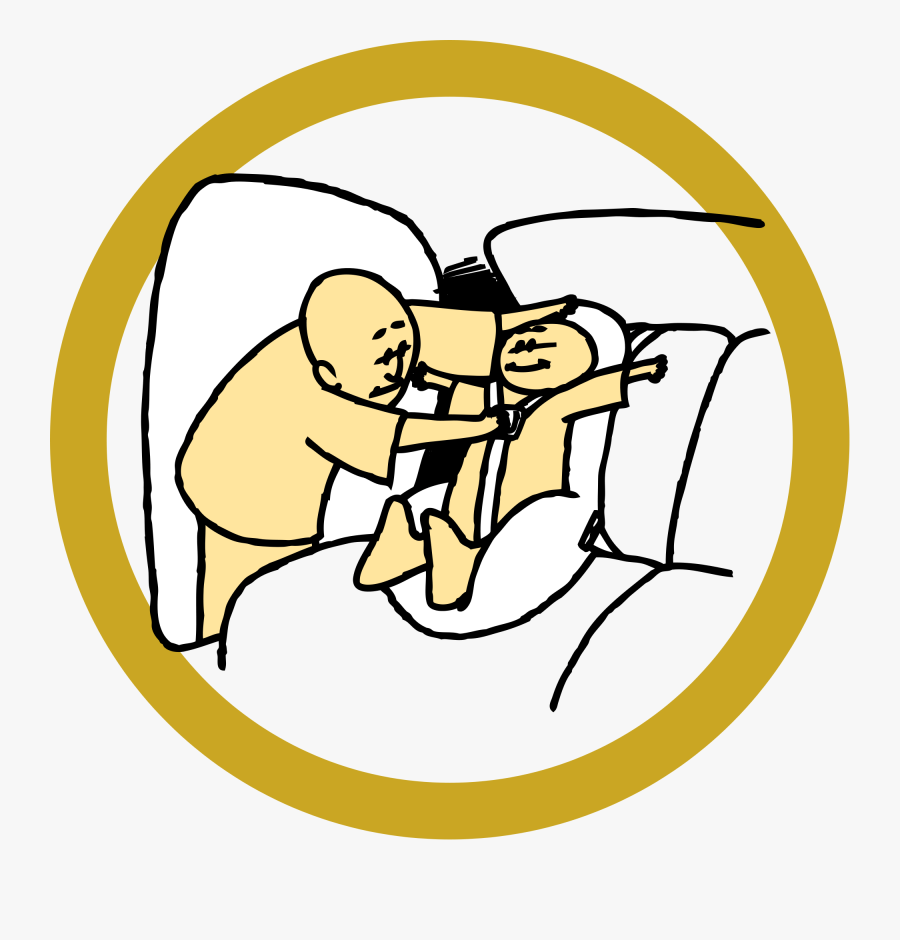 Car Seat Safety Clip Art Clipart Free Download - Car Seat Installation Transparent Clipart, Transparent Clipart