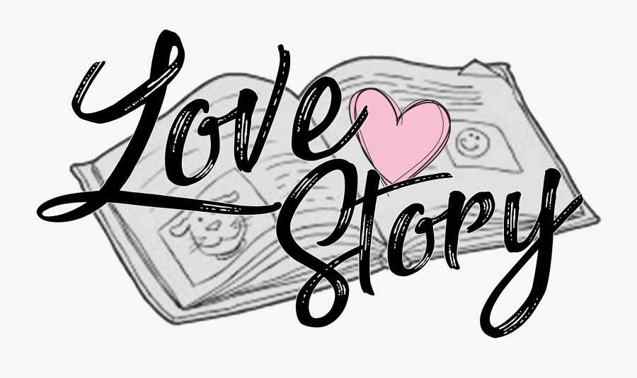 Love Story Love Story - Its Love Story Calligraphy, Transparent Clipart