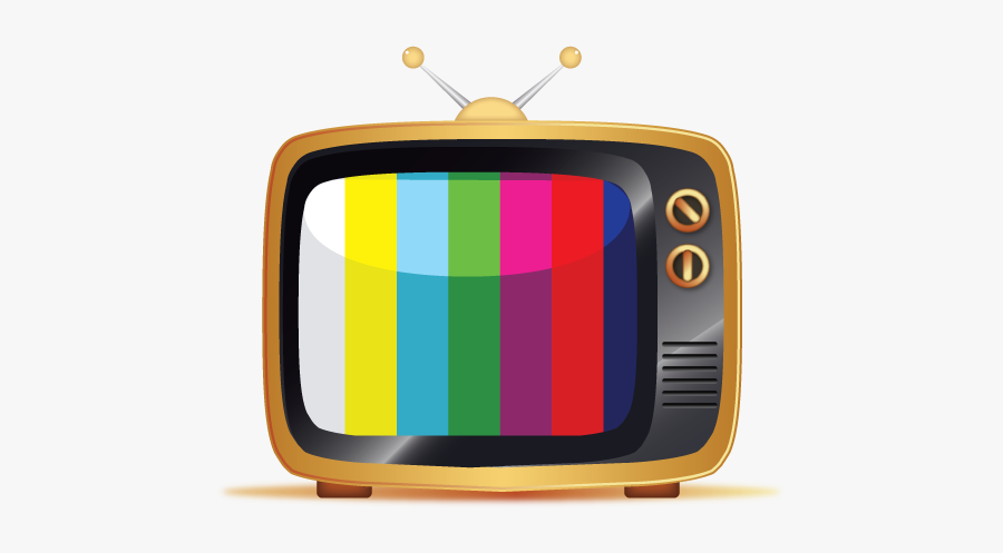 Television Clip Art - Vector Vintage Tv Png, Transparent Clipart