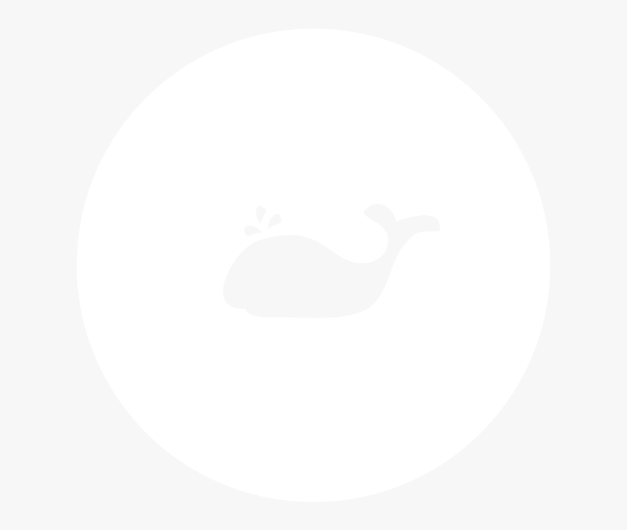 Whale Of A Sale - Whale Icon White Transparent, Transparent Clipart