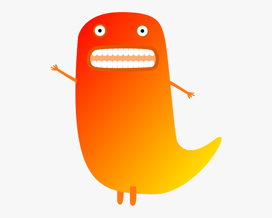Cc Pixabay - Orange Monster Clipart, Transparent Clipart