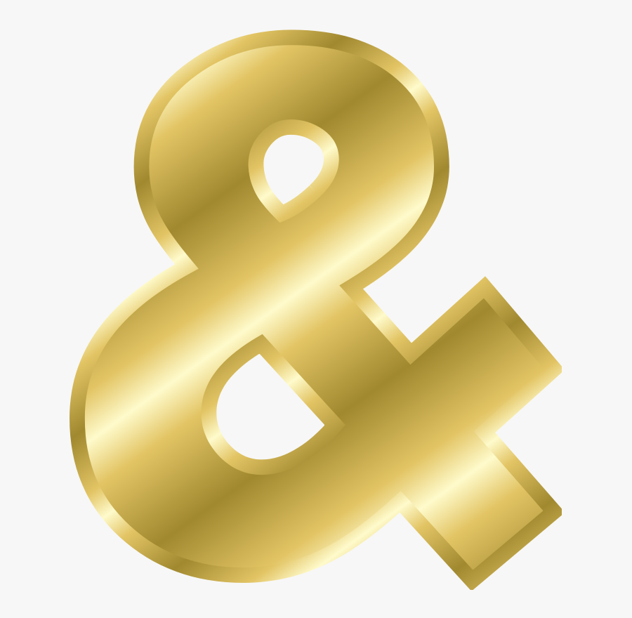 Effect Letters Alphabet Gold - Letter & Gold Png, Transparent Clipart