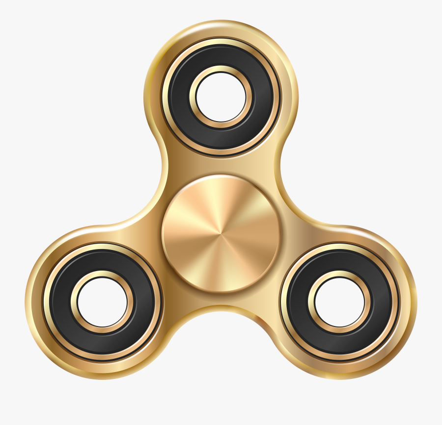 Gold Spinner Png Clip Art, Transparent Clipart