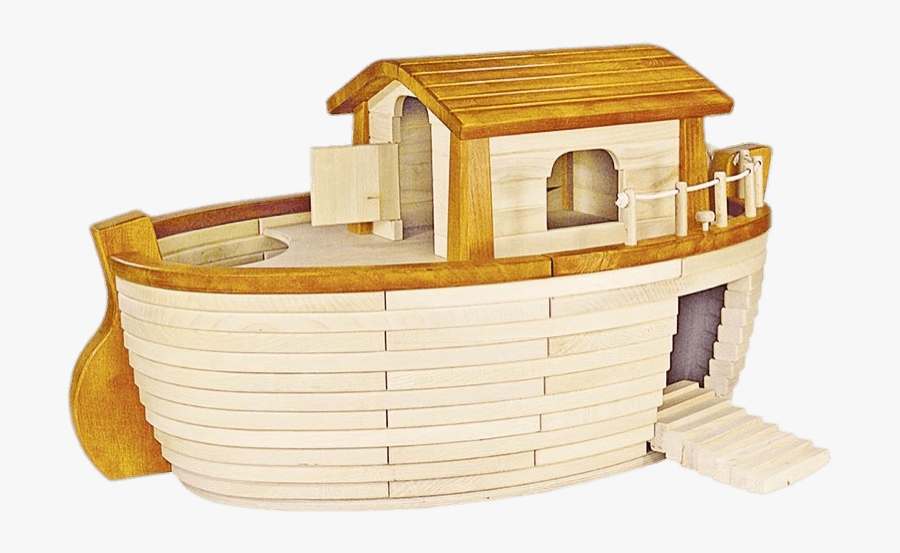 Noah"s Ark Toy Replica - Arche De Noé Bois, Transparent Clipart
