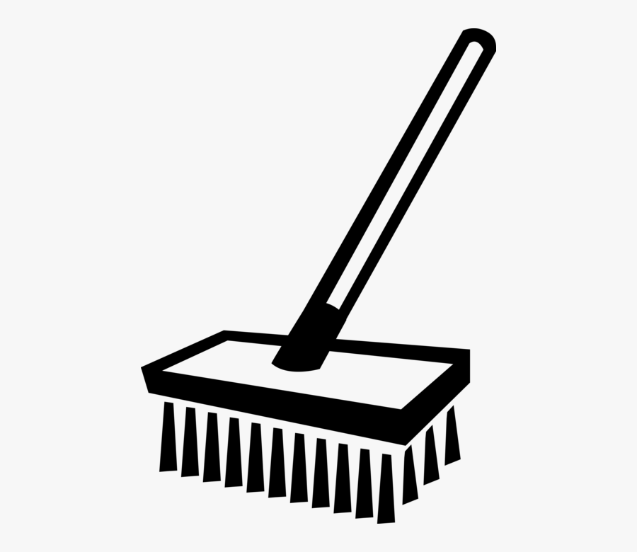 Transparent Sweeping Broom Clipart - Vassoura Vetor, Transparent Clipart