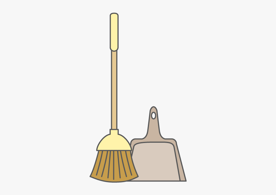 Broom, Transparent Clipart
