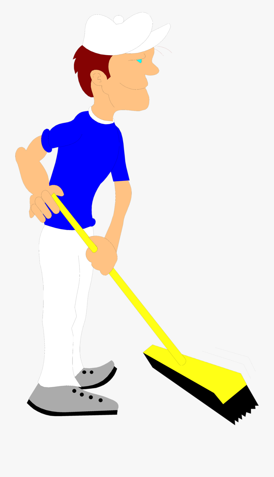 Janitor - Janitor Transparent Background, Transparent Clipart