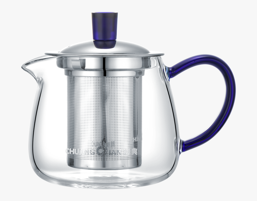 Transparent Teapot Heat Resistant Glass - French Press, Transparent Clipart