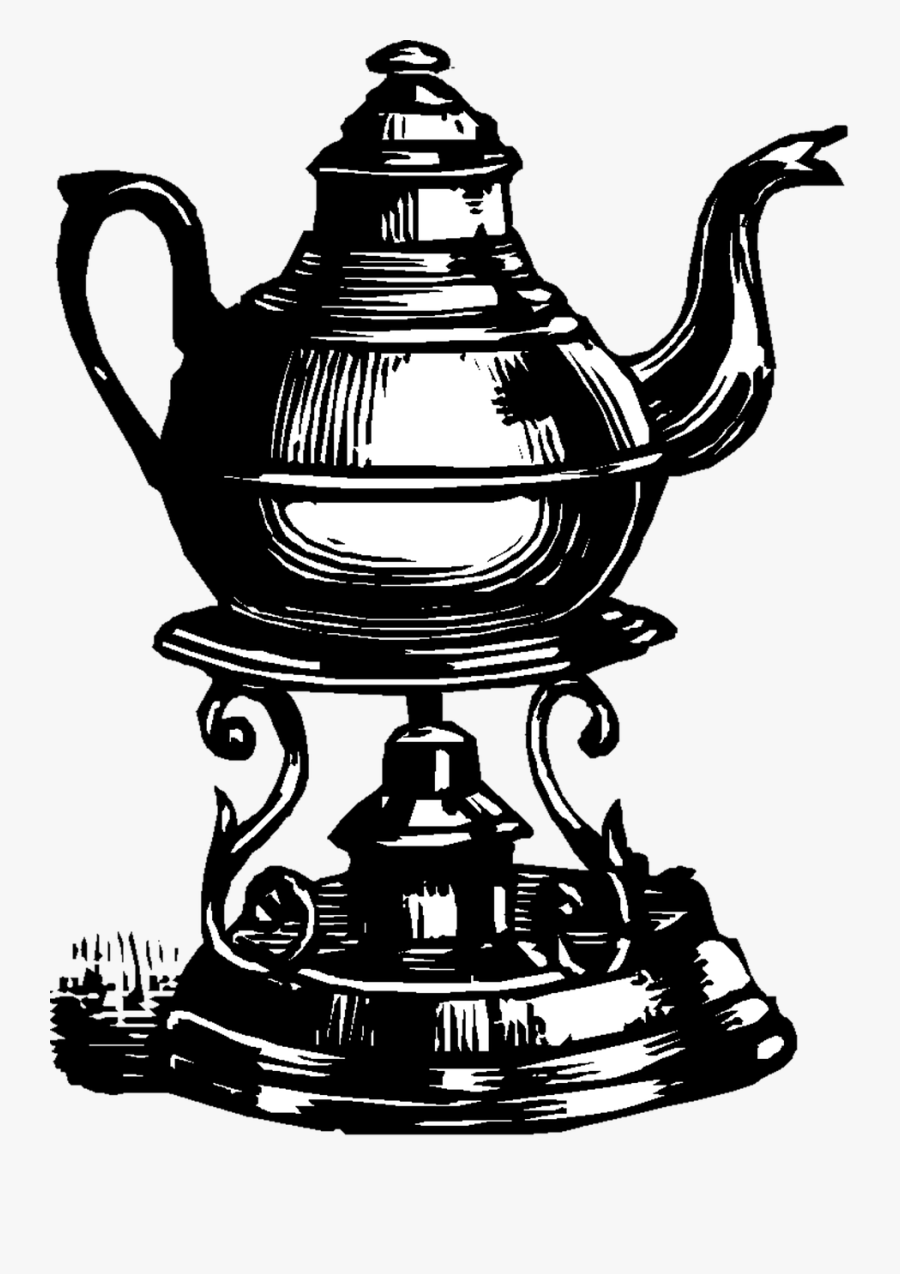 Teapot, Tea Server, Earl Grey, Kitchen, Dining, Serve - Tea Party Invitation Template, Transparent Clipart