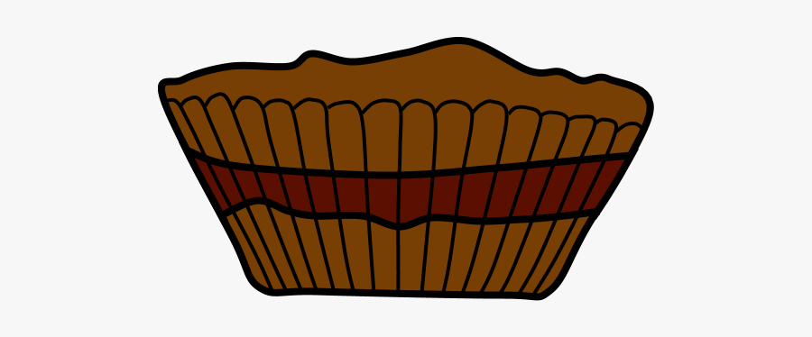 Peanut Butter Cup, Dark Chocolate - Peanut Butter Cup Clipart, Transparent Clipart