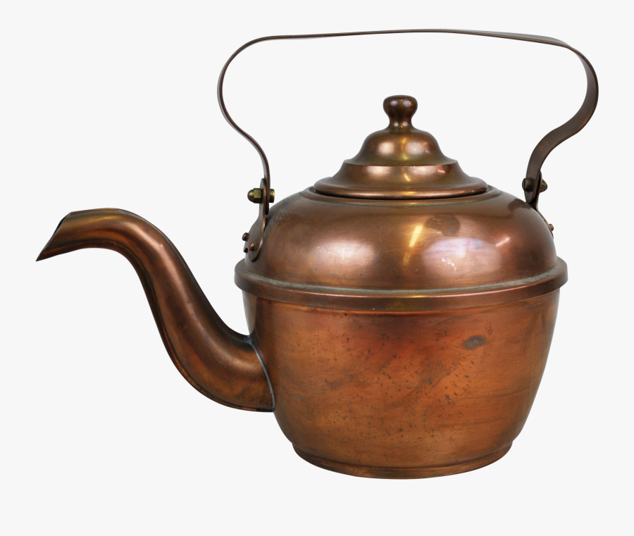 Clip Art Antique Tea Kettle - Teapot, Transparent Clipart