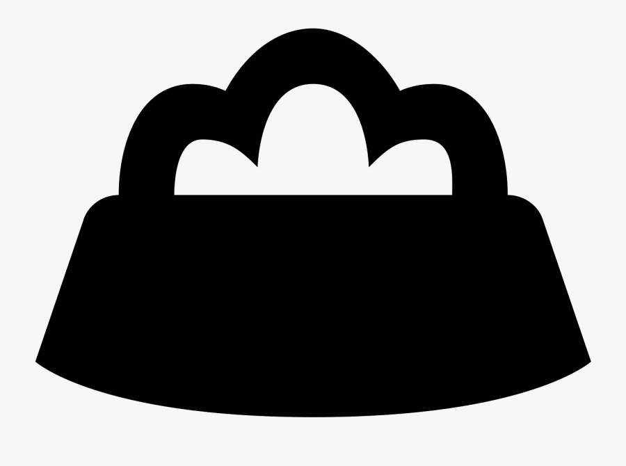 Dog Bowl Icon, Transparent Clipart