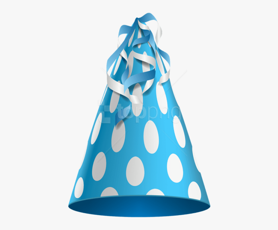 Free Png Download Party Hat Blue Transparent Png Images - Transparent Png Birthday Hats, Transparent Clipart