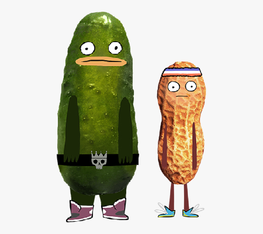 Transparent Pickles Clipart Black And White - Peanut From Pickle And Peanut, Transparent Clipart