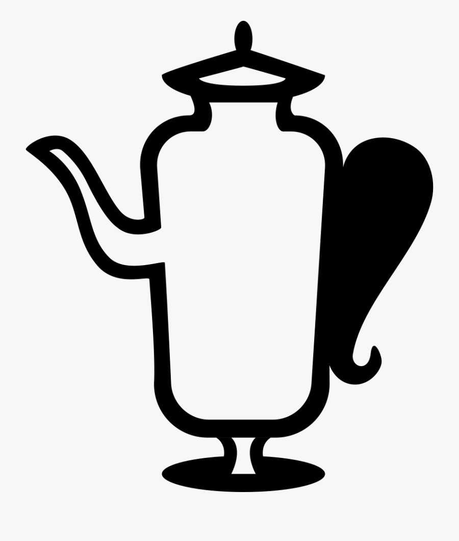 British Tea Pot, Transparent Clipart