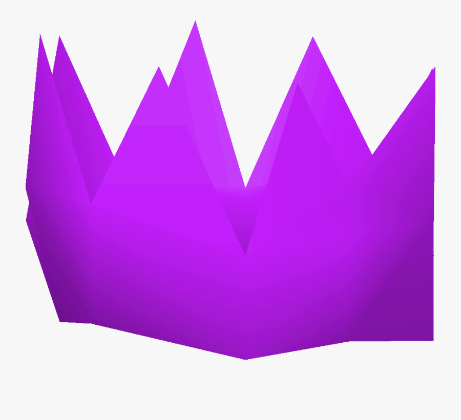 Runescape Party Hat Purple, Transparent Clipart