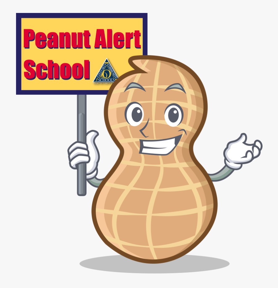 Peanut Alert Icon - Peanut Character, Transparent Clipart