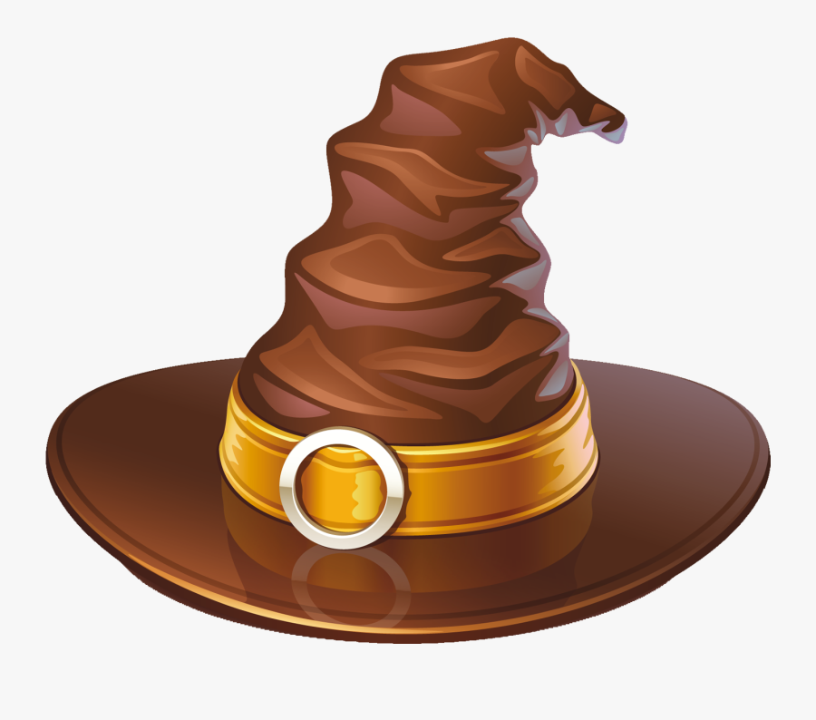 Brown Witch Hat Png Clipart - Halloween Hatpng, Transparent Clipart