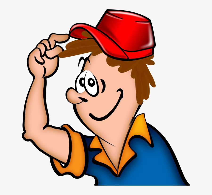 Human Behavior,male,thumb - Wearing A Hat Clipart, Transparent Clipart