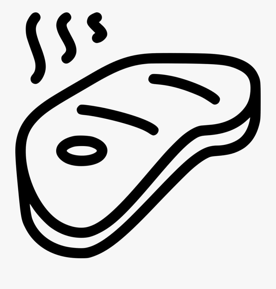 Meat Food Icon Png, Transparent Clipart