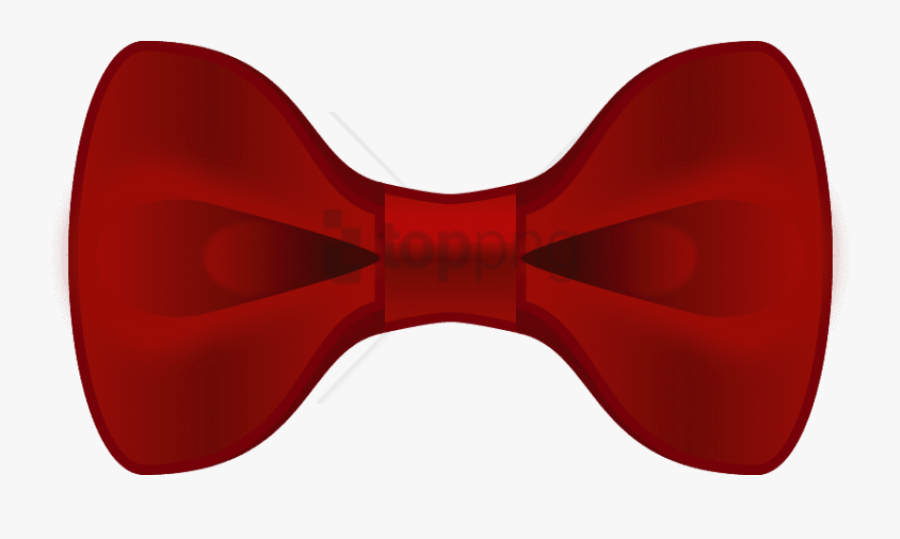Red,line,bow Tie,material Property,clip Art,symmetry - Red Bow Tie Vector, Transparent Clipart