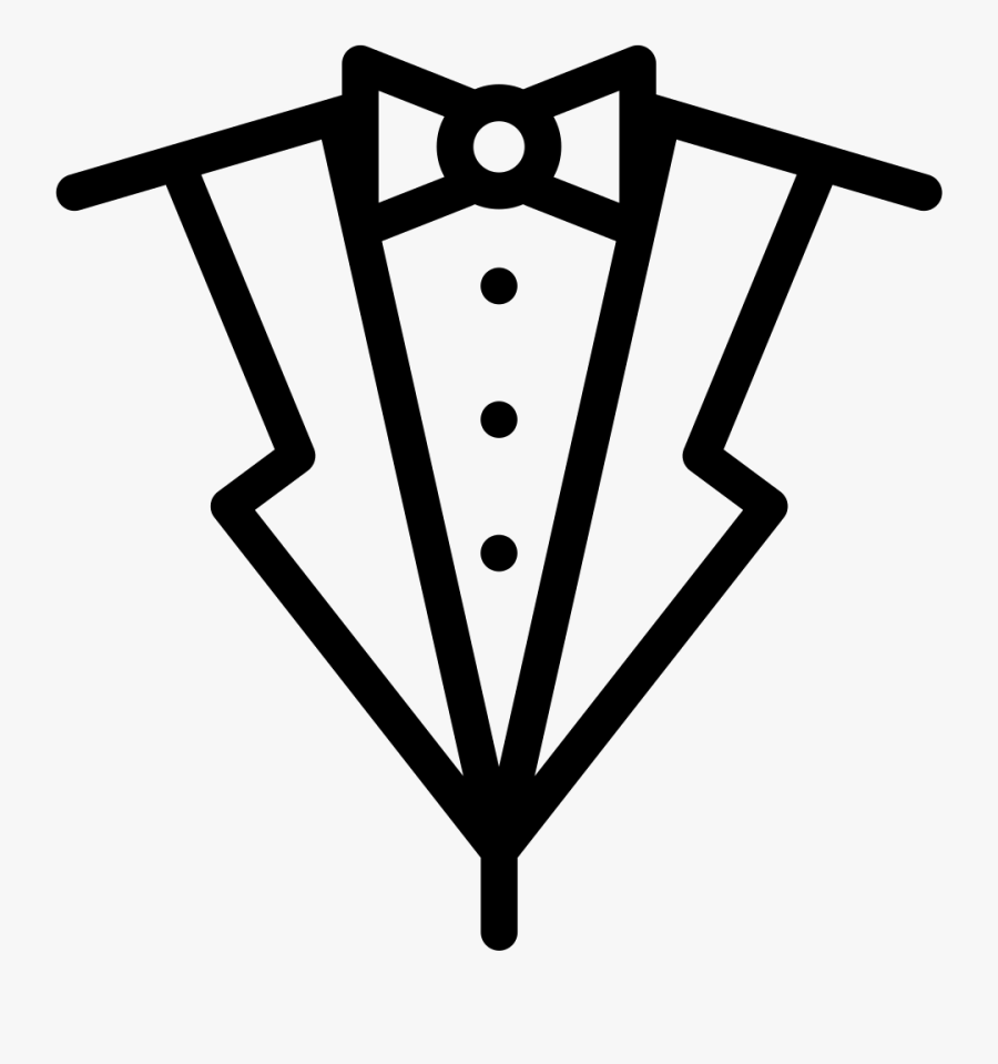 Suit And Bow Tie Comments - Suit Icon Png, Transparent Clipart