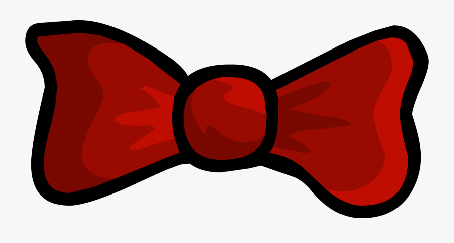Club Penguin Rewritten Wiki - Red Bowtie Club Penguin, Transparent Clipart