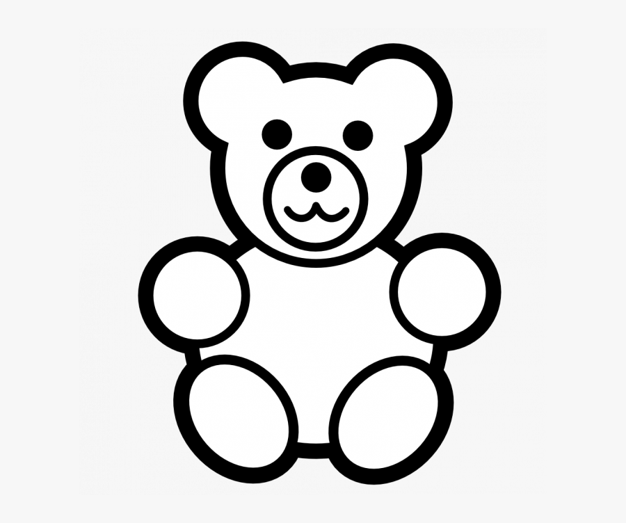 Draw A Simple Teddy Bear, Transparent Clipart