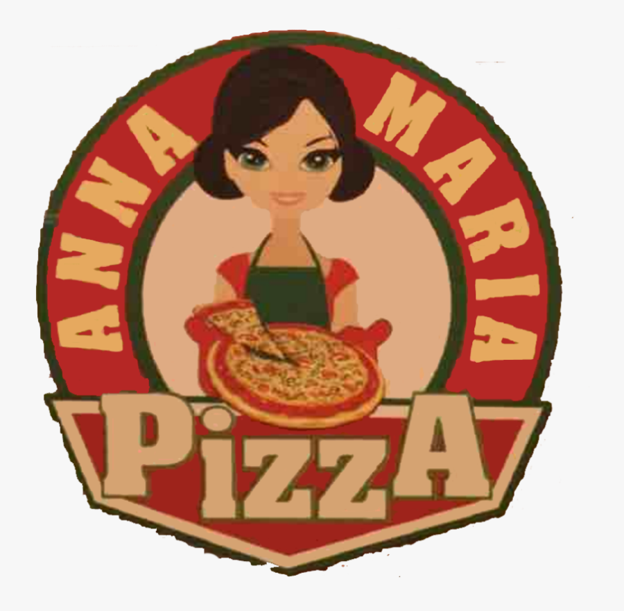 Pizza Slice - Cartoon - Anna Maria Pizza, Transparent Clipart