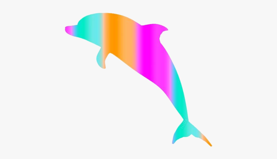 Colorful Dolphin Tattoo Clipart Png, Transparent Clipart