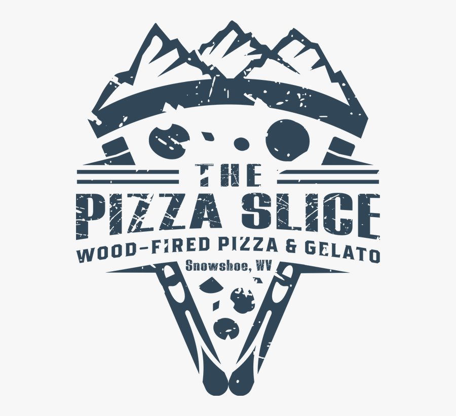 The Pizza Slice Blue 1, Transparent Clipart
