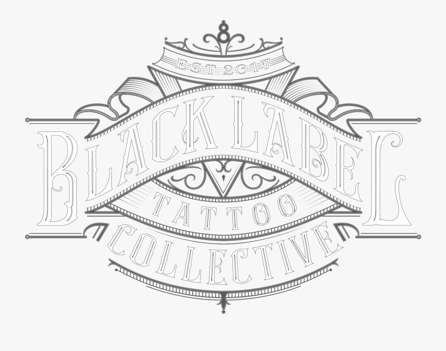 Eugene Black Label Tattoo - Illustration, Transparent Clipart