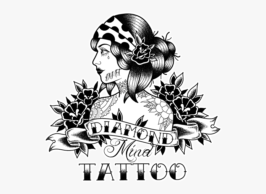 Dmt Girl - Tattoo, Transparent Clipart
