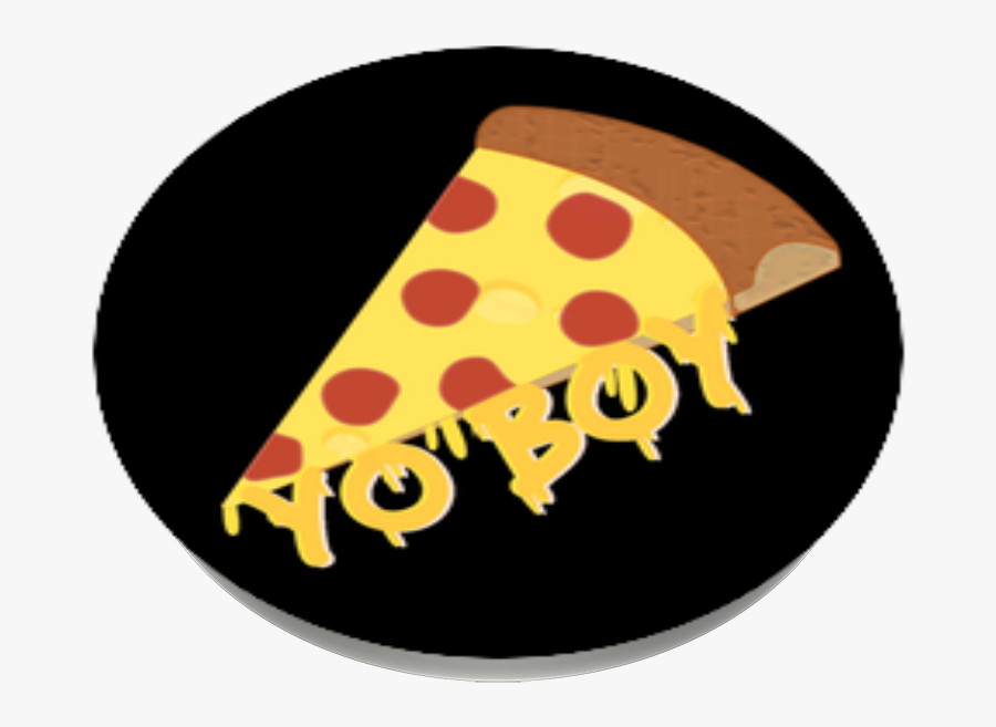 Slice Of Pizza, Popsockets - Circle, Transparent Clipart