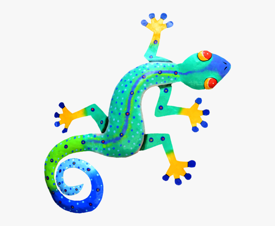 Colorful Lizard Psd File By Annamae On Ⓒ - Transparent Background Geckos Clipart, Transparent Clipart